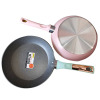 28CM frying pan marble pattern pink  【English Packaging】_201302302