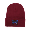 Butterfly decoration/winter hat Unisex 56-58CM 100% acrylic 【English Packaging】_201447351