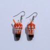 12PCS Resin Ice Cream Earrings Hook Type,resin【English Packaging】_201349300