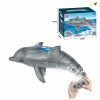 Grey Dolphin with USB,Remote Control,Remote controller excludes batteries,toy includes batteries,Lights,Plastic【English Packaging】_201903276