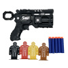 gun Soft bullet Pistol
 Solid color With target Plastic【English Packaging】_P02465852_3_m