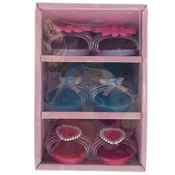 Three compartment shoe box