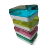 4PCS PP soap box,Mix color,Plastic【Packaging without Words】_201396809