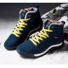 Large Size High Top Padded Warm Casual Shoes,Men,#41,Green,12,Colored box,Colored box,Rubber,Pile microfiber【Packaging without Words】_201633614