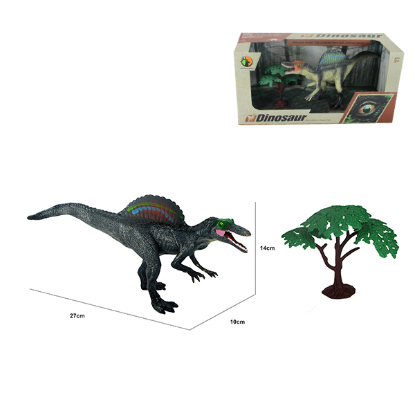 Динозавр с деревом (цвет динозавра произвольный)