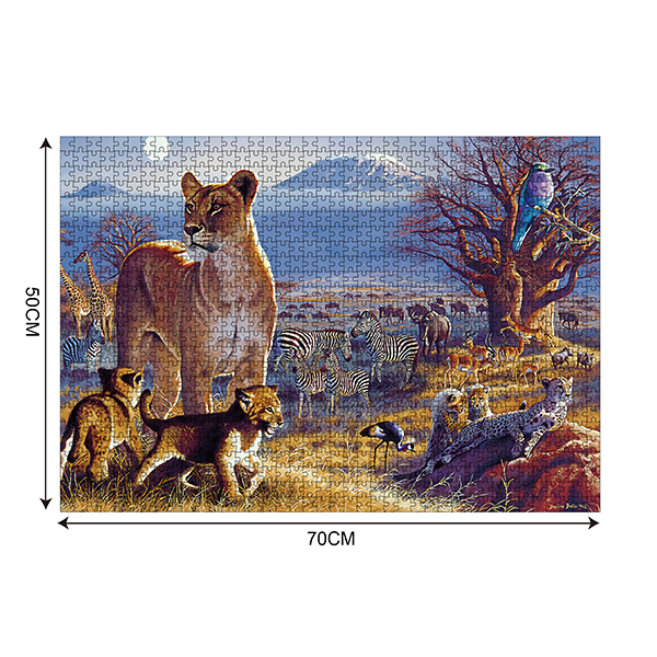 1000pcs puzzle game