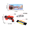 Gunbelt glasses Soft bullet Pistol
 Solid color Plastic【English Packaging】_200760128