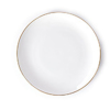 10 inch gold-plated bone china shallow plate,one colour only,Ceramics【Packaging without Words】_201951656