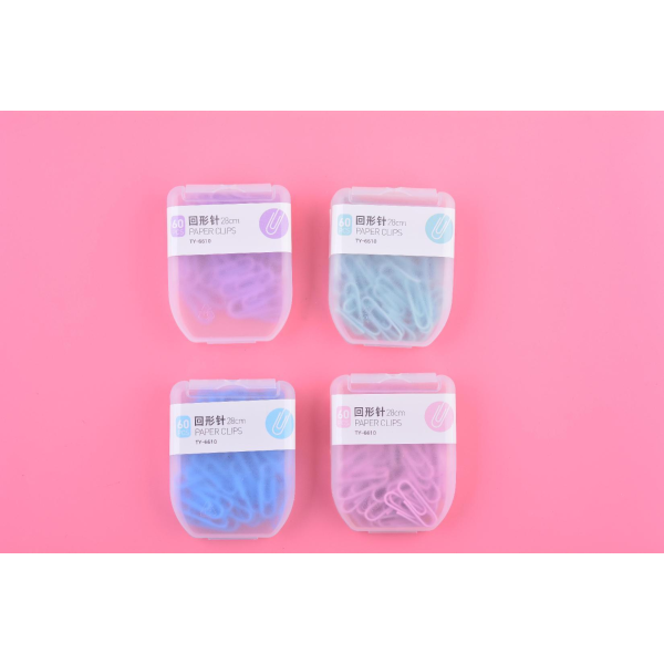 24PCS paper clip,Mix color,Metal【Chinese English  Packaging】_201567545_hd