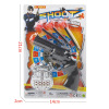 Gun with police badge Soft bullet Pistol
 Plastic【English Packaging】_201173670