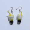 12PCS Resin Ice Cream Earrings Hook Type,resin【English Packaging】_201349299