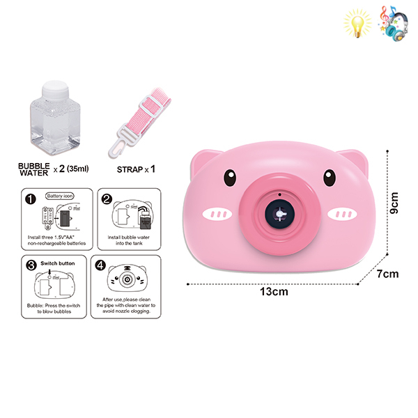 bubble camera set