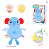 Large baby put to sleep baby soothing toys / beanies flannel soothing towel soothing doll soothing doll plush elephant,Music,IC without language,Plush【English Packaging】_P02995407_9_m