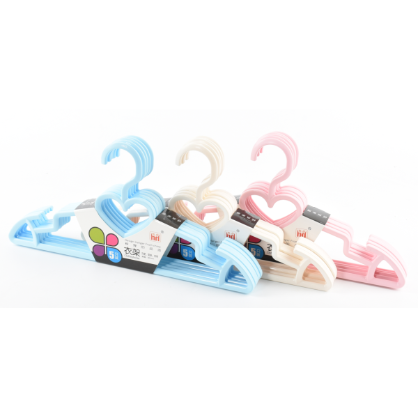 5pcs plastic hanger set