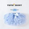 Puffy Multi-Layer Mesh Butt Pants Half Skirt with Hairband (0-3 years),5% spandex,95% cotton,Girls,S-XL,half-body【Packaging without Words】_P02811969_13_m