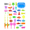 45 Piece Fishing Set,With a magnet,Plastic【English Packaging】_P02029080_5_m