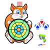 Plush squirrel target with small softball gun,One side,Velcro,Plush【English Packaging】_P02253655_6_m