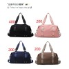 Solid color large capacity lightweight handheld crossbody dual-use bag,Mix color,Mix color,Nylon【Packaging without Words】_201566670