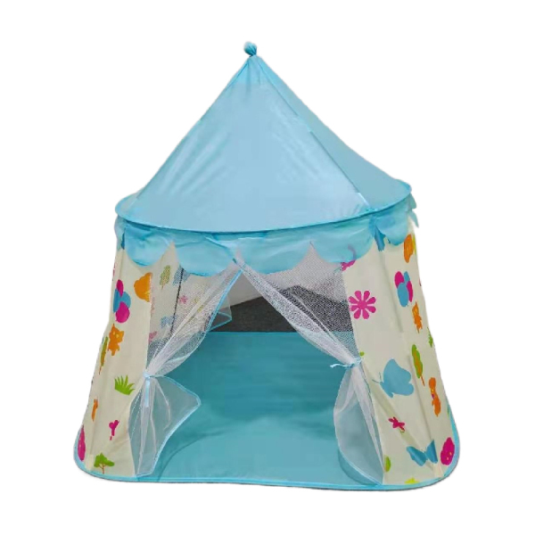 Children's cartoon castle play toy tent