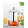 Arabica Glass Teapot with Strainer and Lid [900ml,one colour only,glass【Packaging without Words】_P02960572_2_m