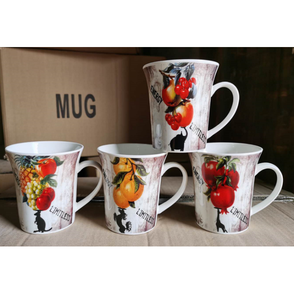 Vintage Fruit Ceramic Mug,Mix color,Ceramics【Packaging without Words】_201638590_hd