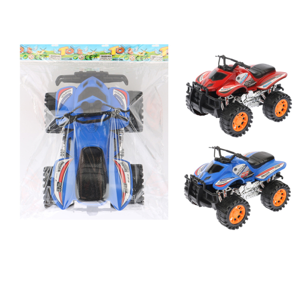 motorcycle Inertia Four-wheel Non-transparent wheels Plastic【English Packaging】_200311038_hd