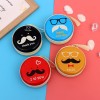 Beard Cartoon Coin Organizer,Mix color,Mix color,Plastic【Packaging without Words】_201654504