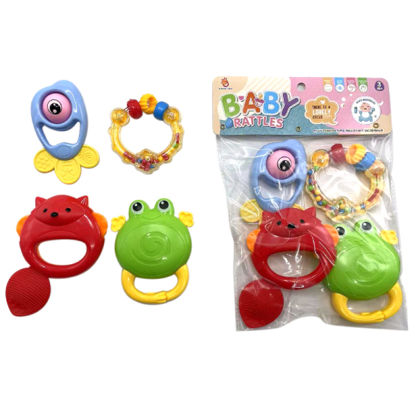 4pcs Rattles