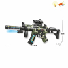 gun Electric Submachine gun Lights Sound Shaking IC without language Spray painting and solid color Plastic【English Packaging】_P02056151_2_m