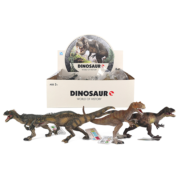 12PCS 4 solid dinosaurs  Plastic【English Packaging】_200438079_hd