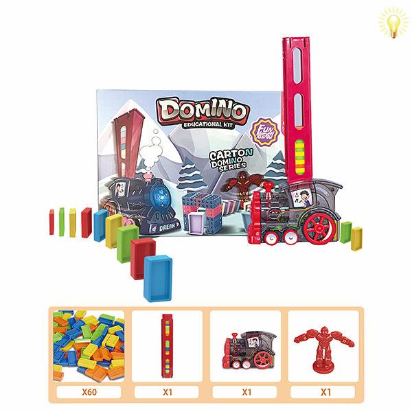 domino set Electric Ordinary domino Lights Plastic【English Packaging】_200897106_hd