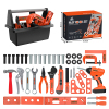 Tool electric drill set portable box,Plastic【English Packaging】_201865025