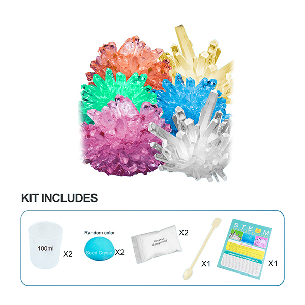 Scientific Experiment on Crystal Planting and Growth (2 Crystals)