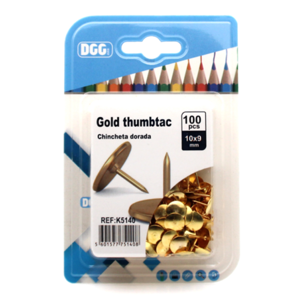 24 Card Gold Studs