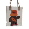 0.3mm large capacity open cartoon felt tote bag,one colour only【Packaging without Words】_201600083