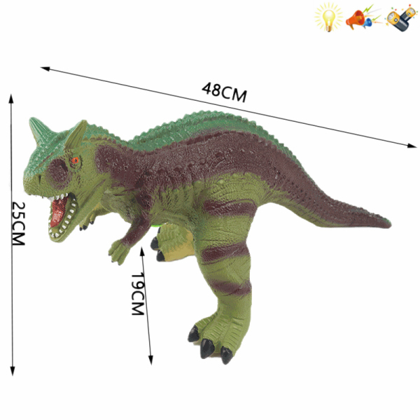 dinosaur Lights Sound IC without language With battery Plastic【English Packaging】_200850625_hd