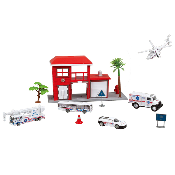 alloy ambulance set(2)