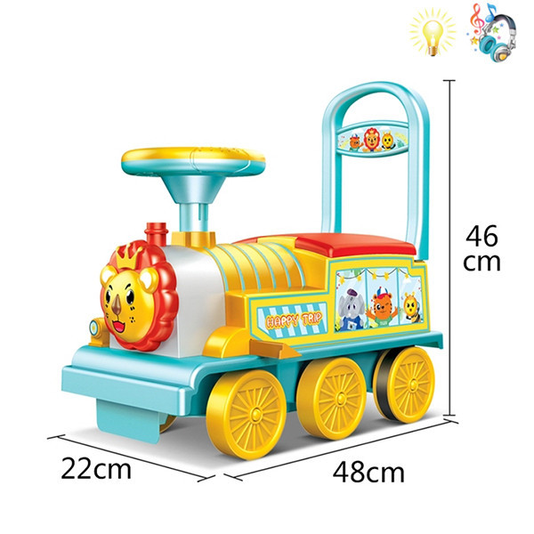 Moe Lion Early Learning Battery Car