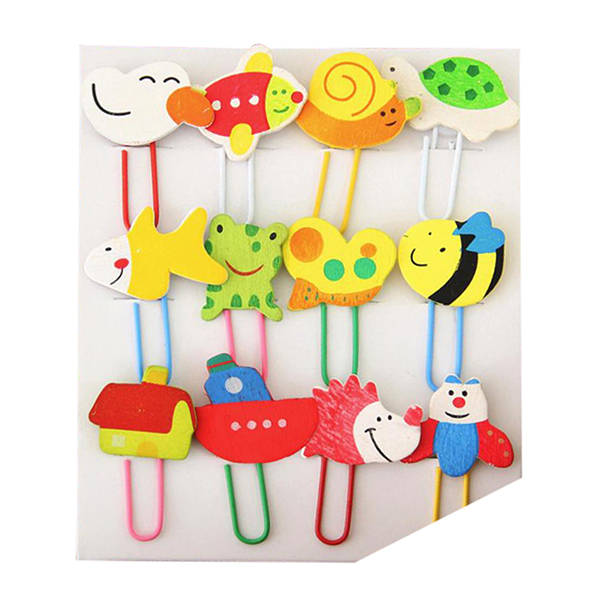 12pcs wooden clip