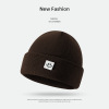 Smiley Solid Color Wool Hat,Unisex,56-58CM,Winter Hat,100% acrylic【Packaging without Words】_201571150