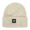 Adult smiley face flat needle hat/smiley face hat Unisex 57-60CM Winter Hat 100% acrylic 【English Packaging】_P02601935_14_m