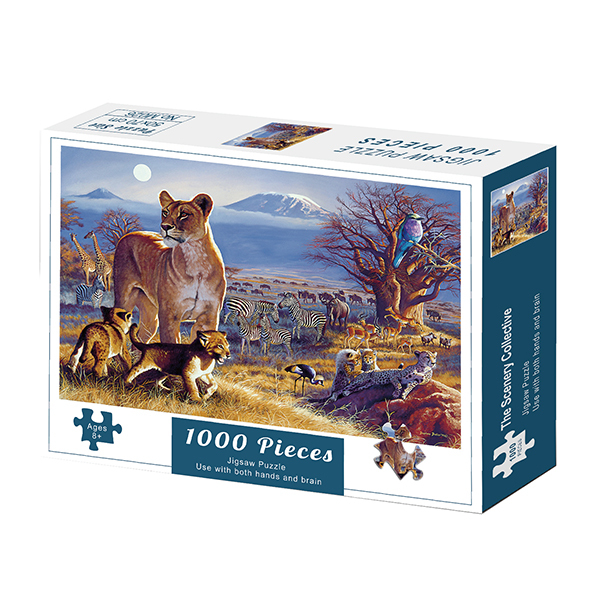 1000pcs puzzle game