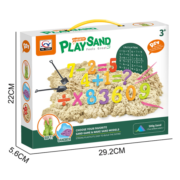 500g Space Sand Scene Set + Sand Tray