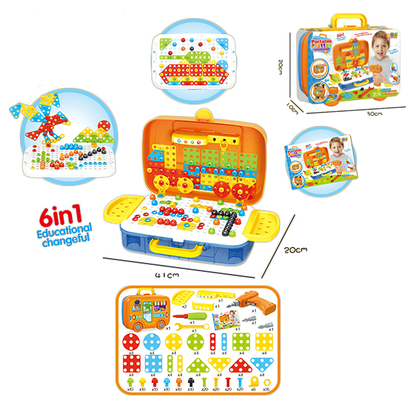 puzzle game mushroom nail Plastic【English Packaging】_200702991_hd