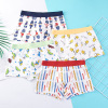 Cartoon Children's Underpants (12PCS/Middle Pack),5% spandex,95% cotton,Boys,M-XXXXL,boxer shorts【Packaging without Words】_201656745