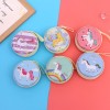 Round Flamingo Coin Organizer,Mix color,Mix color,Plastic【Packaging without Words】_P02801848_11_m