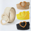 Love Buckle Braided Belt,Women,Uni size,woven fabric【Packaging without Words】_P02718276_2_m