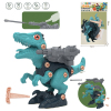 DIY Dismantling Twin Cannon Shooting Velociraptors,Plastic【English Packaging】_201819541