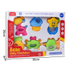 6 (pcs) cartoon puzzle toys to soothe baby gums,Plastic【English Packaging】_P03003143_4_m