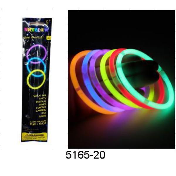 Fluorescent 3-piece bracelet,Plastic【English Packaging】_201626819_hd